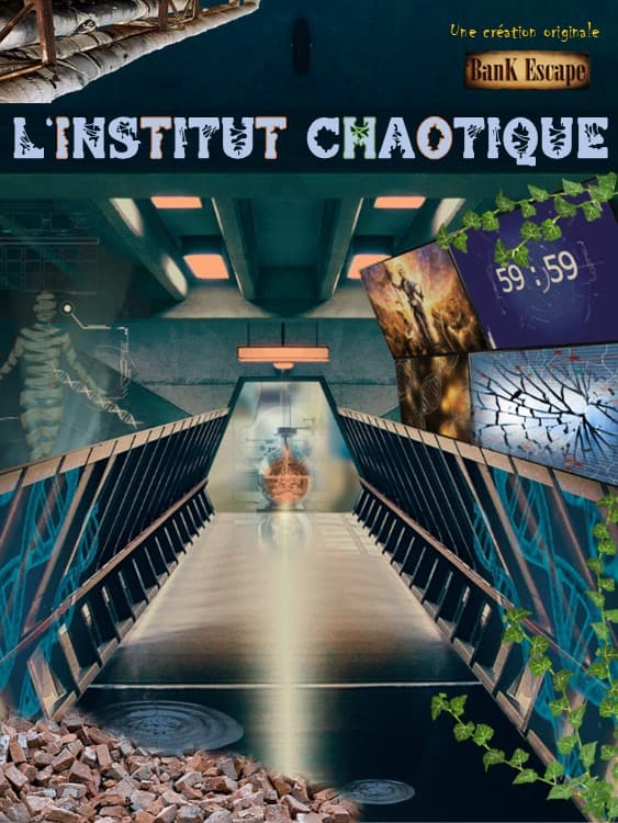 Affiche l'Institut chaotique avec titre