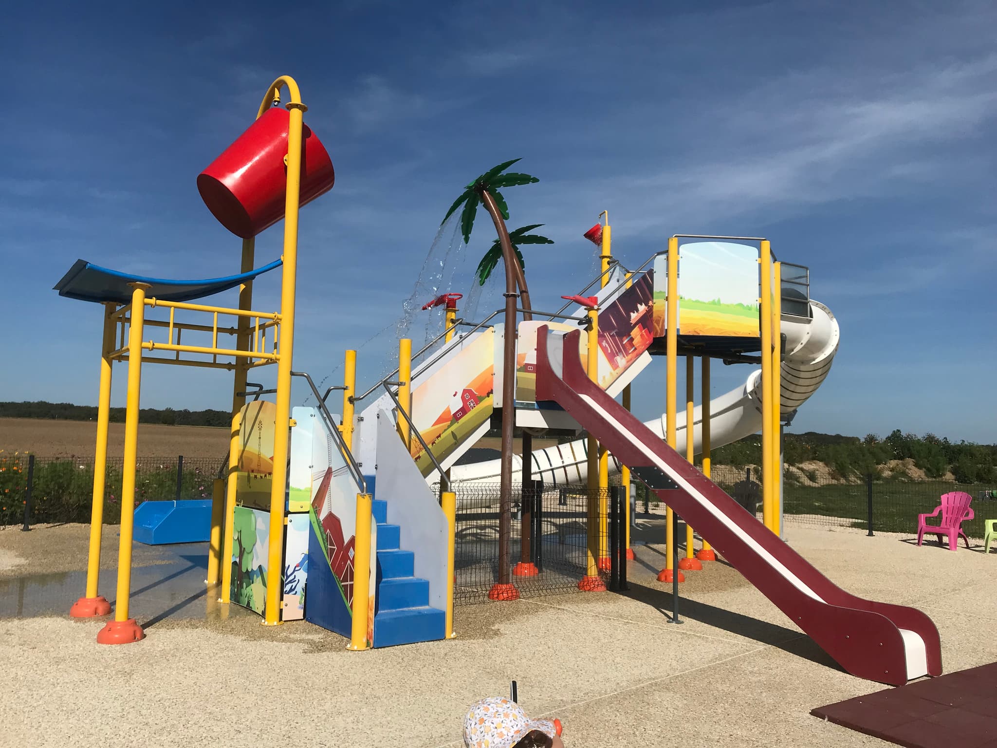Aire jeux aquatique