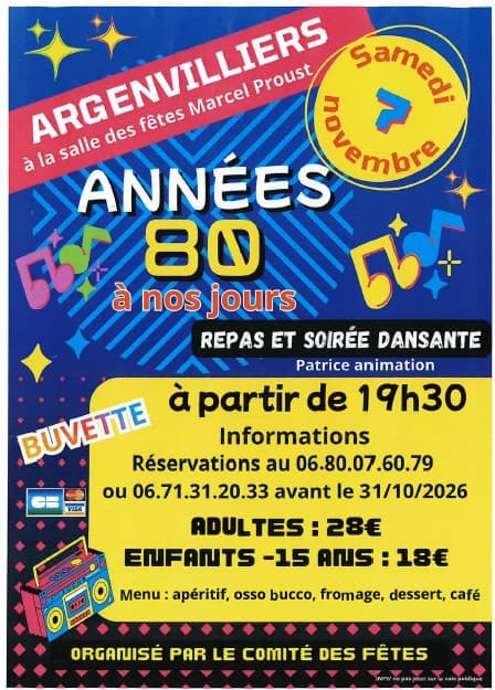 07 - 11 Argenvillier Années 80