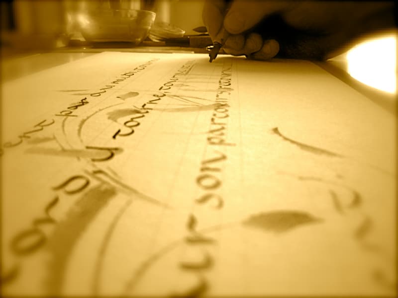 Atelier de calligraphie