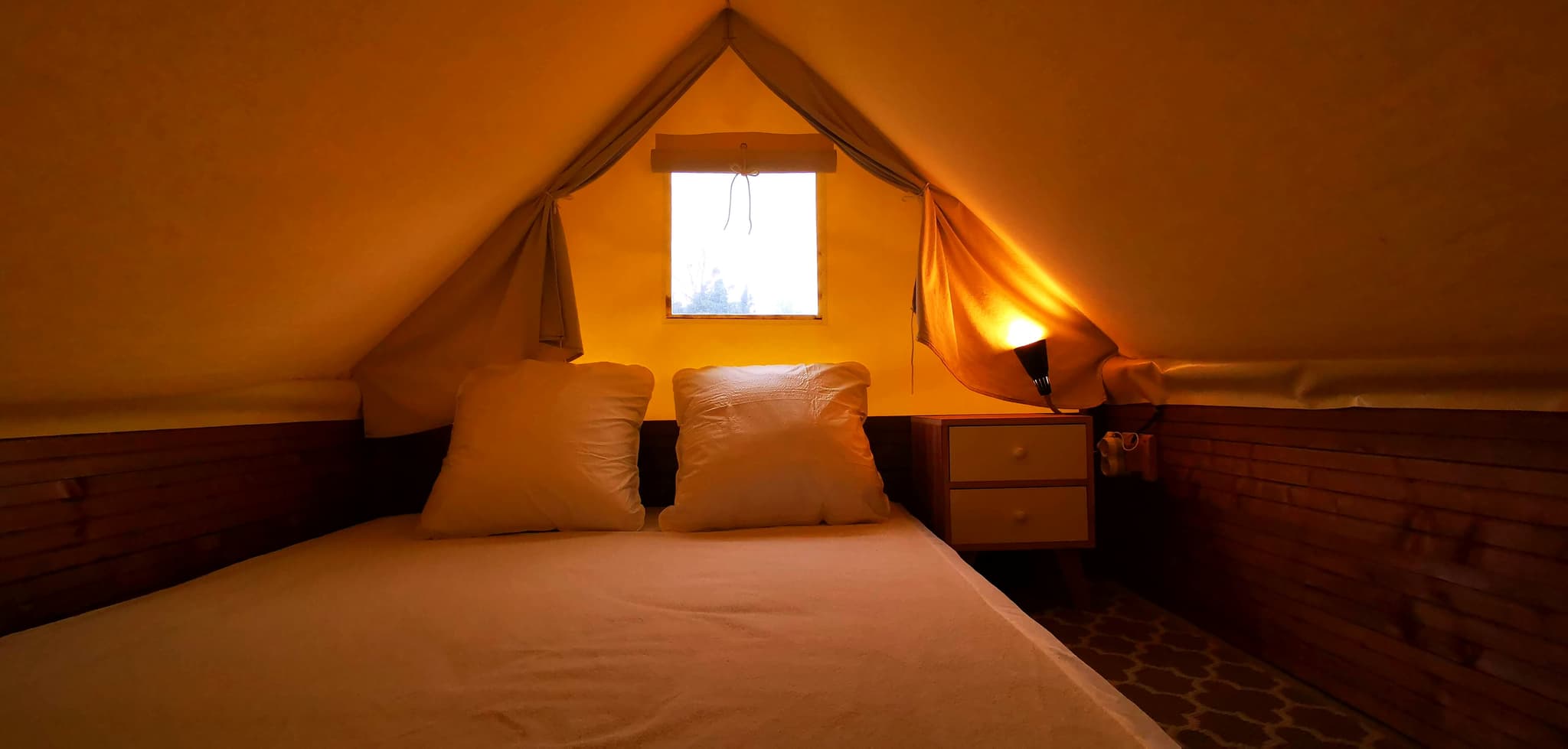 Briare - camping du Martinet - Bivouac intérieur