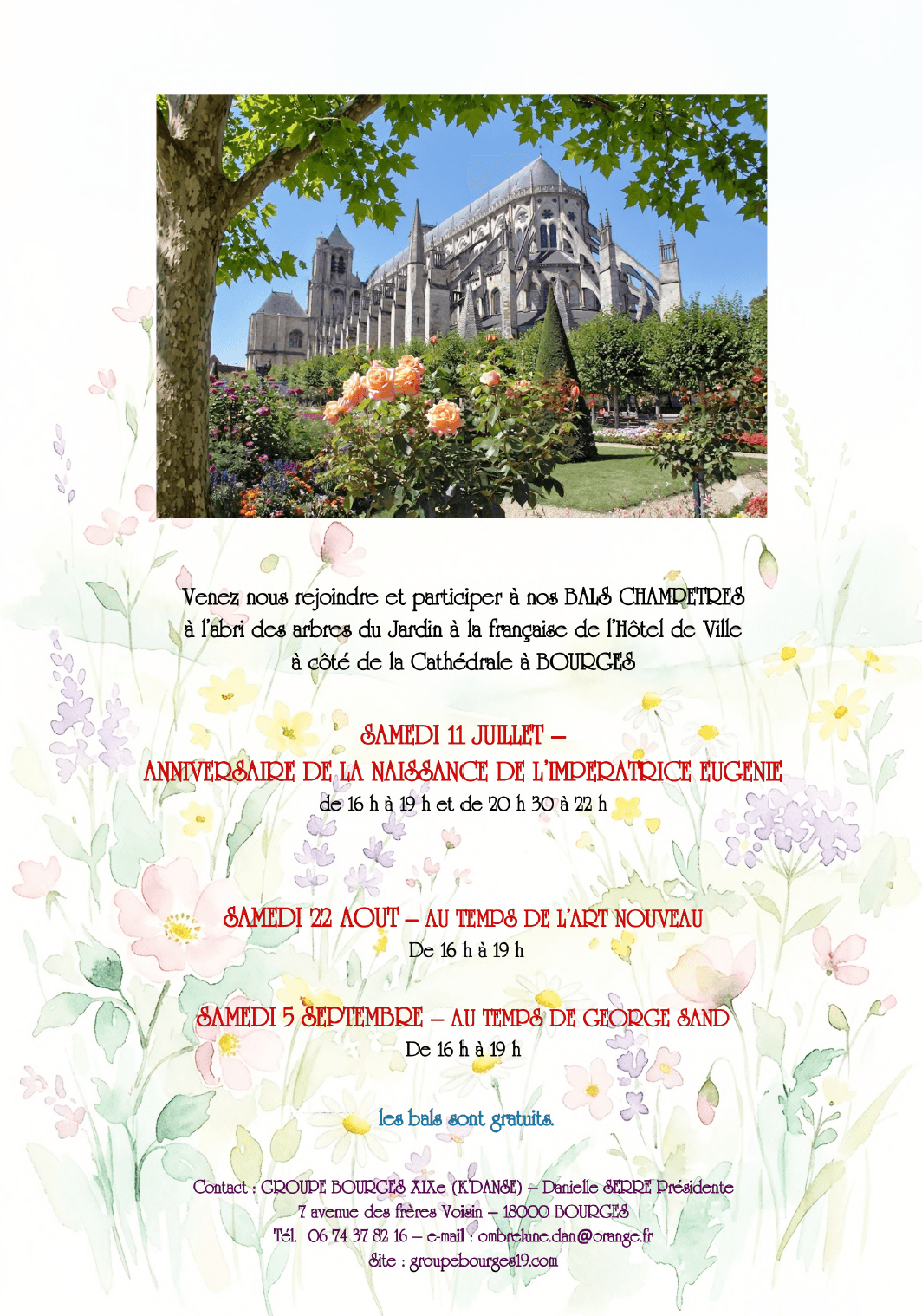 Bals Jardin de l'Archevêché