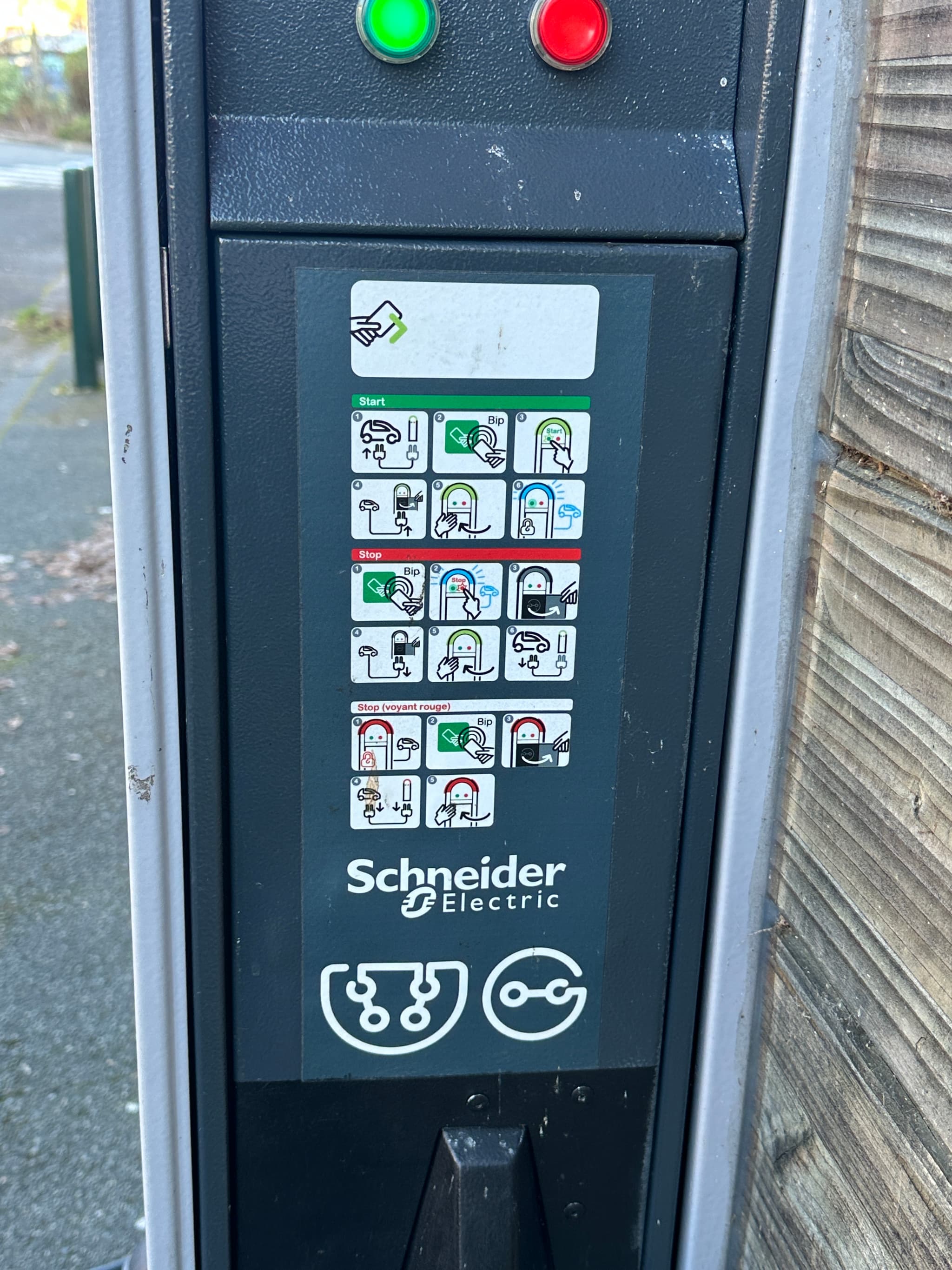 Briare- Borne électrique pour voiture