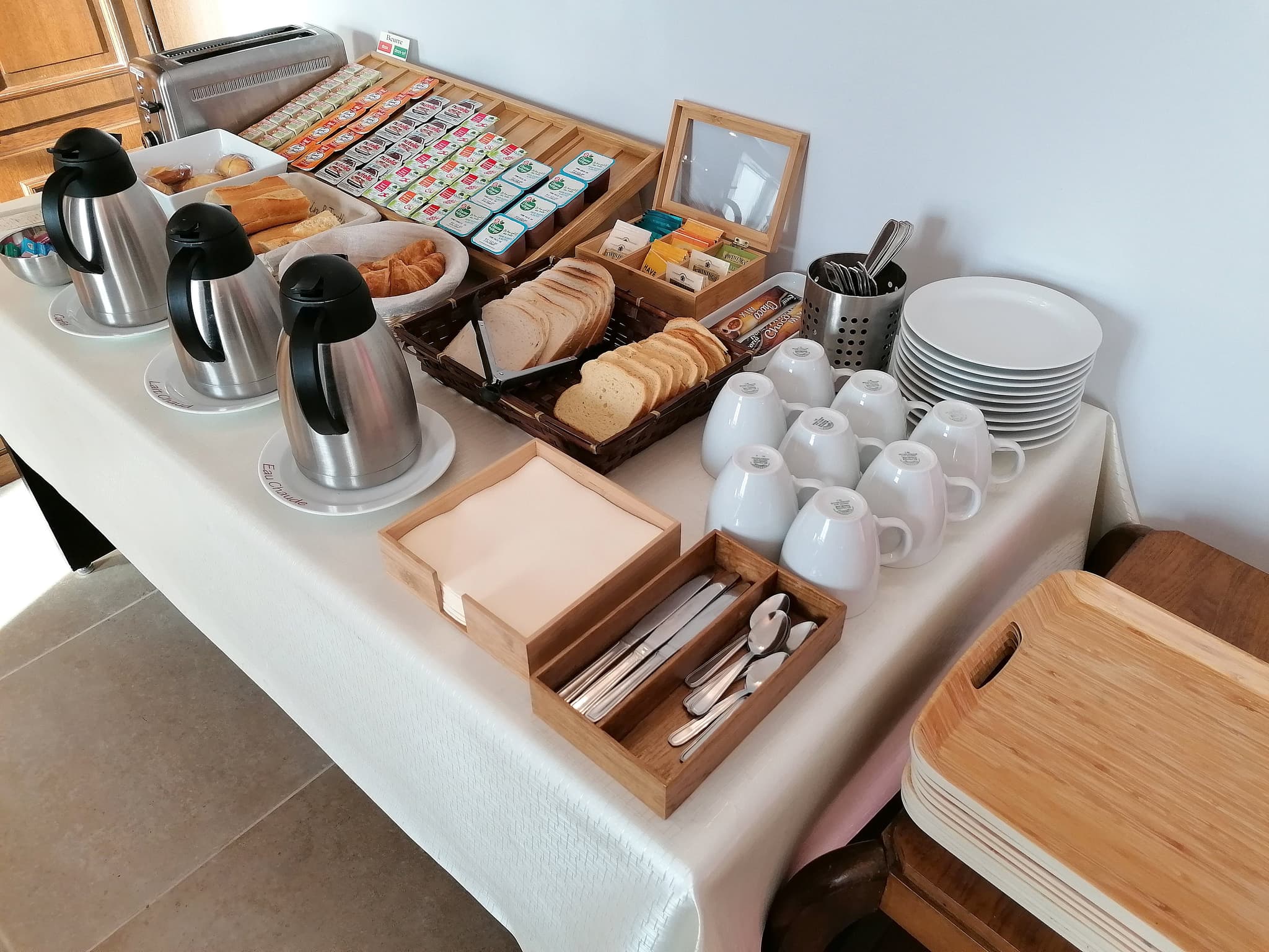 petit déjeuner buffet