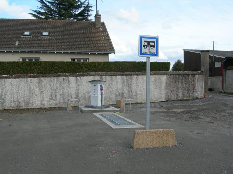 Borne de camping car de Thenay