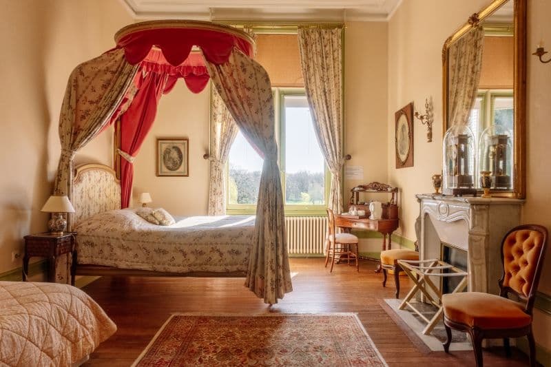 Château du Boisrenault - Chambre Baldaquin