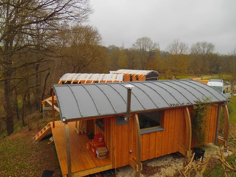 Cabanes Val Vert en Berry
