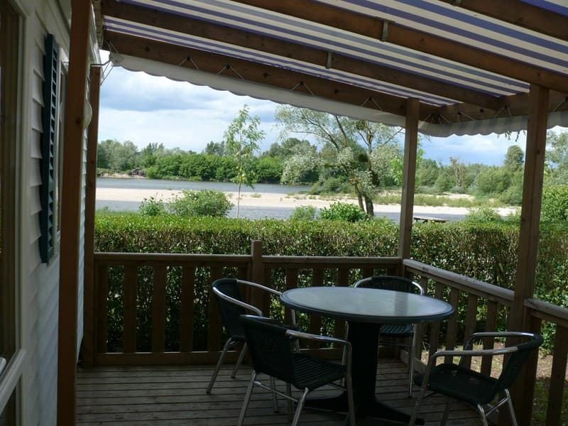 Camping La Poterie - Vue sur Loire