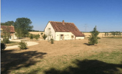 Thou-Gîte de la Puisaye de vignelle-façade 1