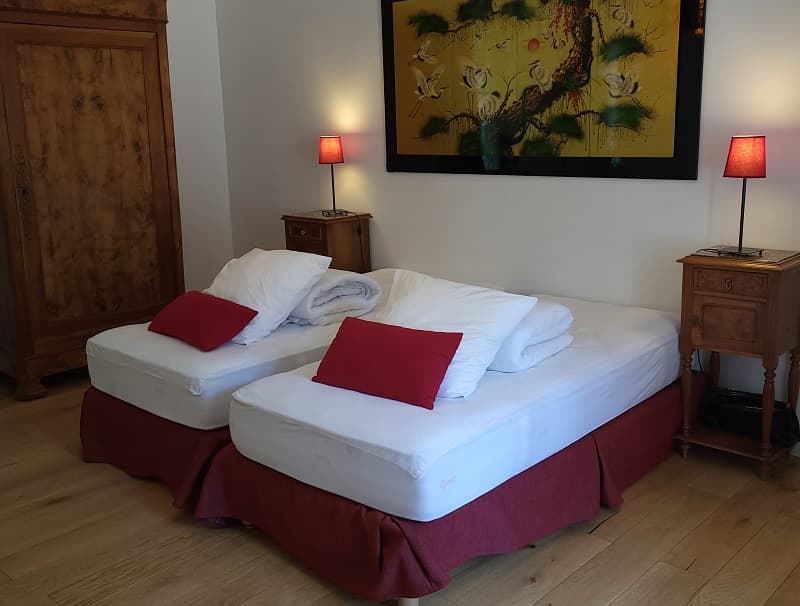 Gîte de la Roue - chambre raffinée