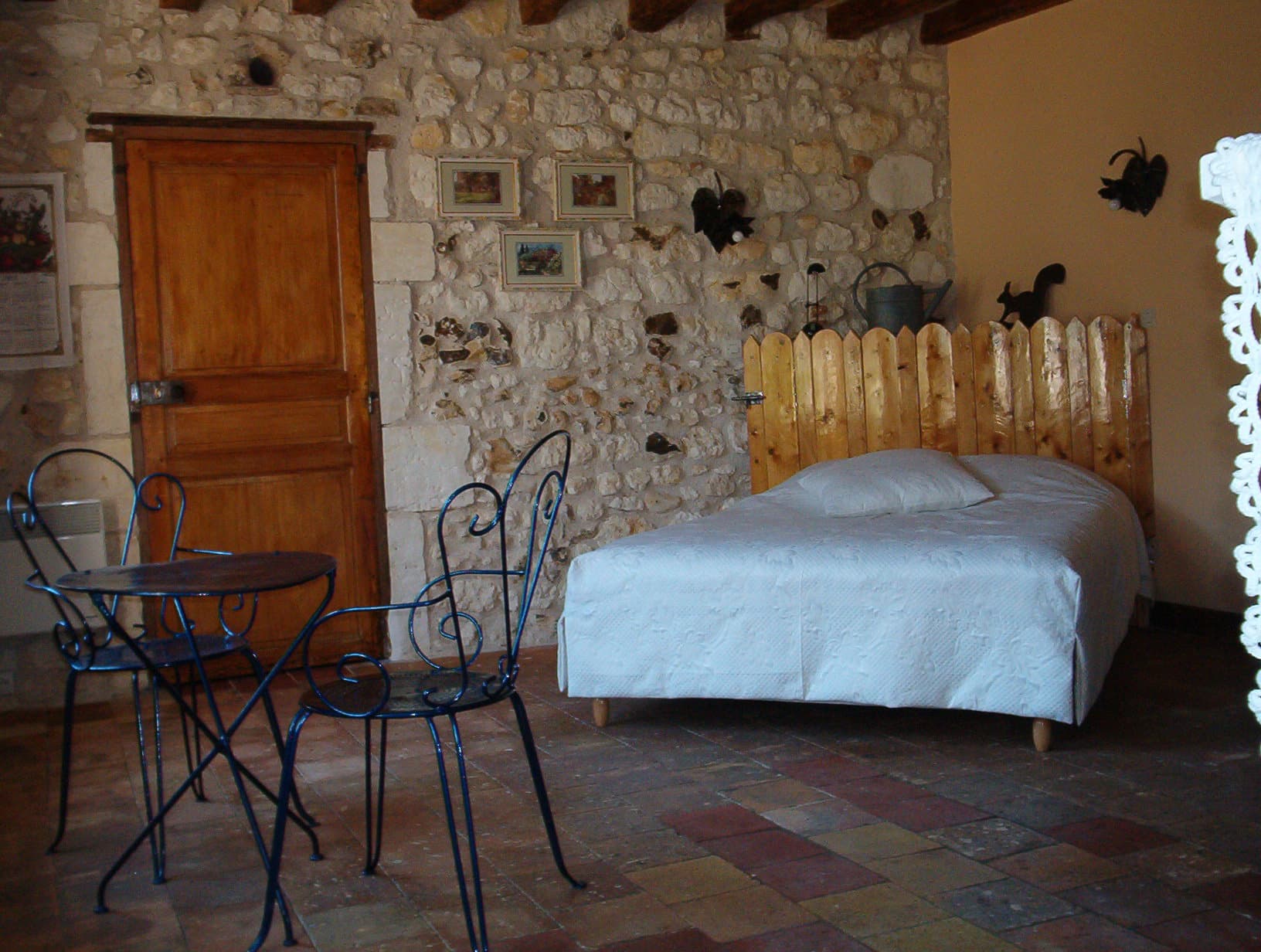 Chambres côté jardin à Villiers-sur-Loir