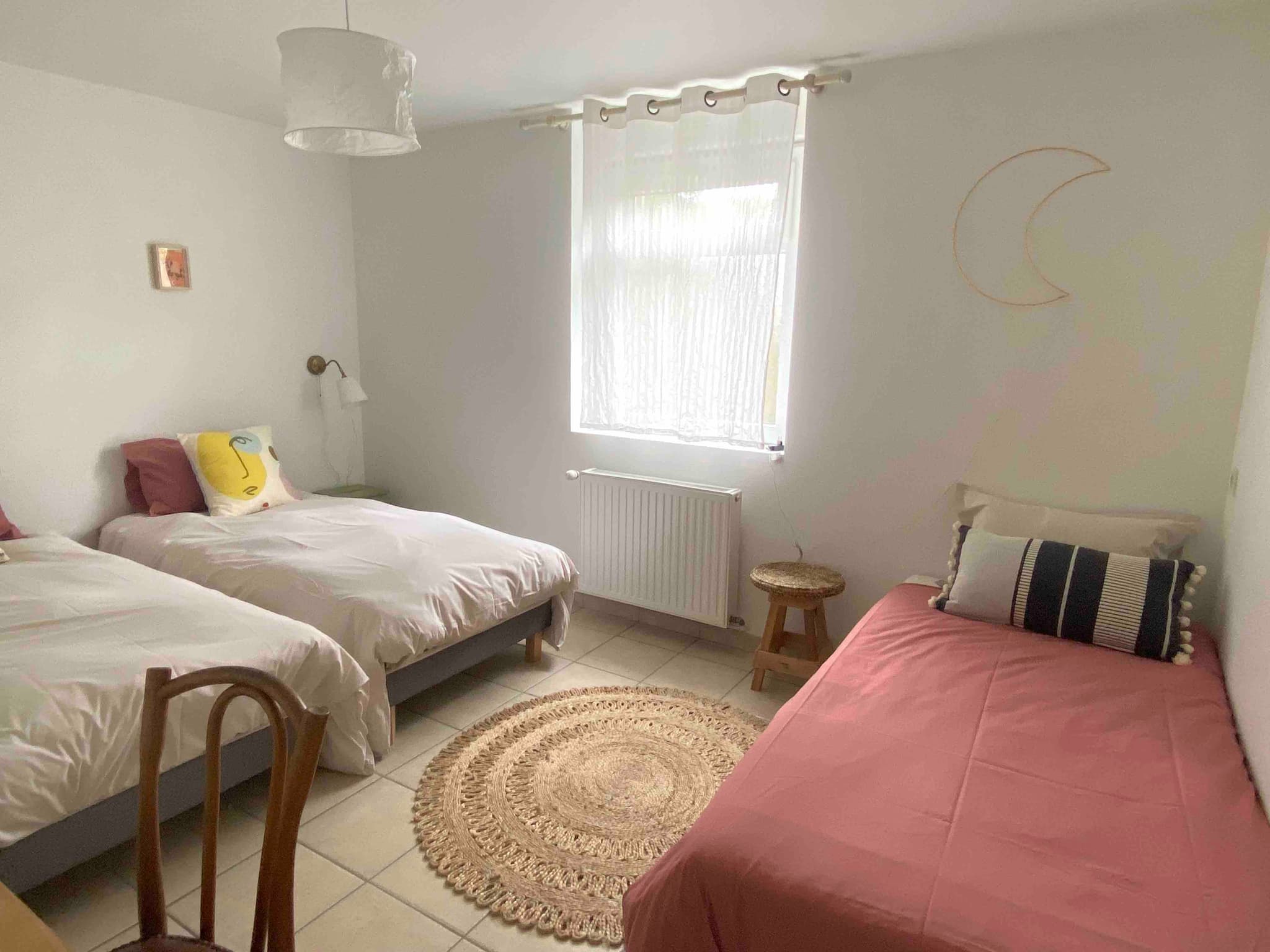 Chambre enfants 3 lits