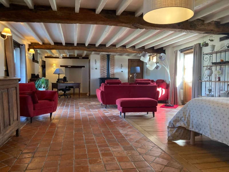 Chambre vue de l'entrée