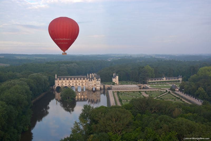 Château-Chenonceau-Art-Montgolfières