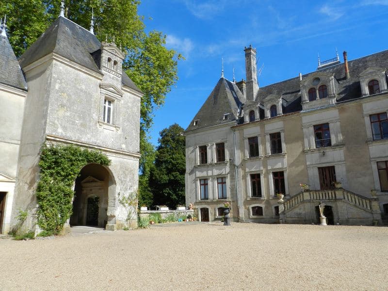 Château de la Mézière à Lunay