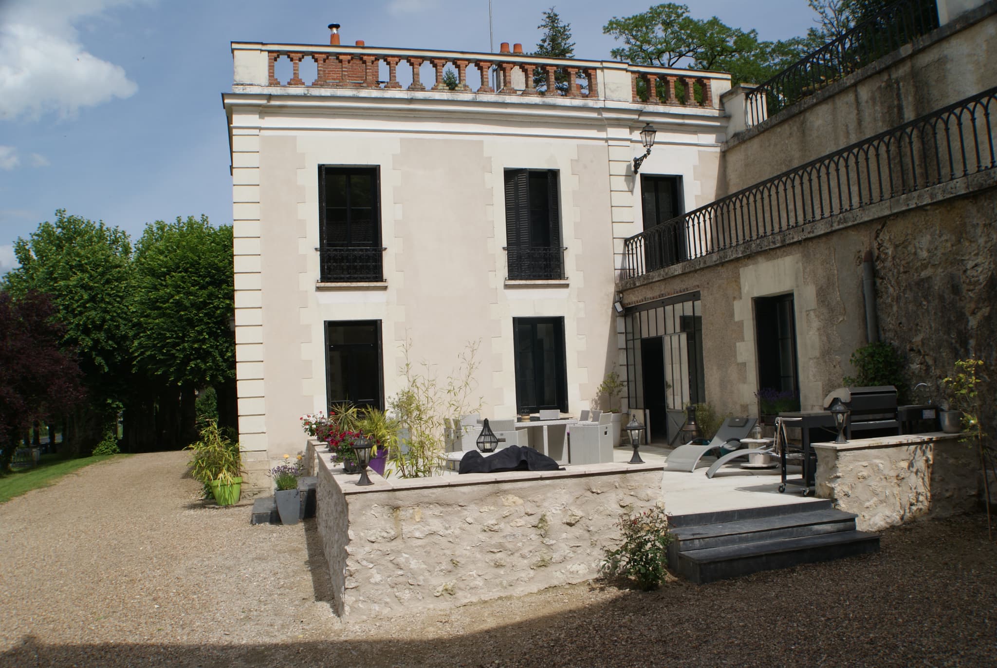 Le château de la Barre - Mosne