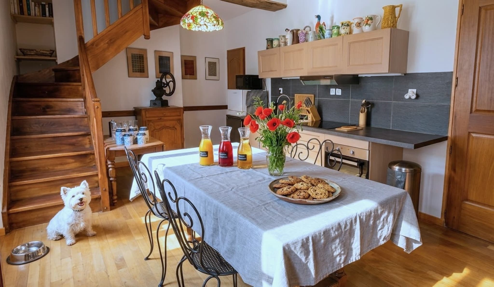 Espace repas - Tiffany's - Cottage MacKinle