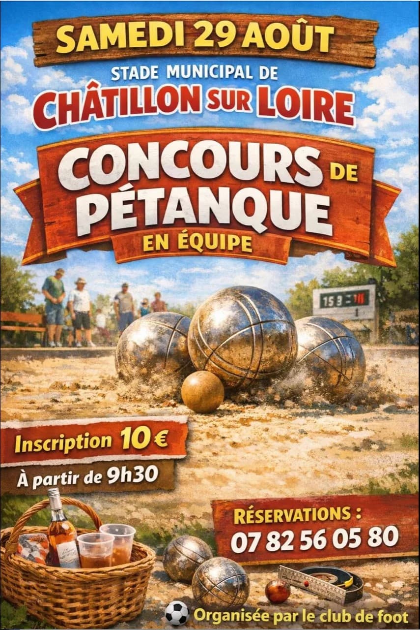 Concours de pétanque