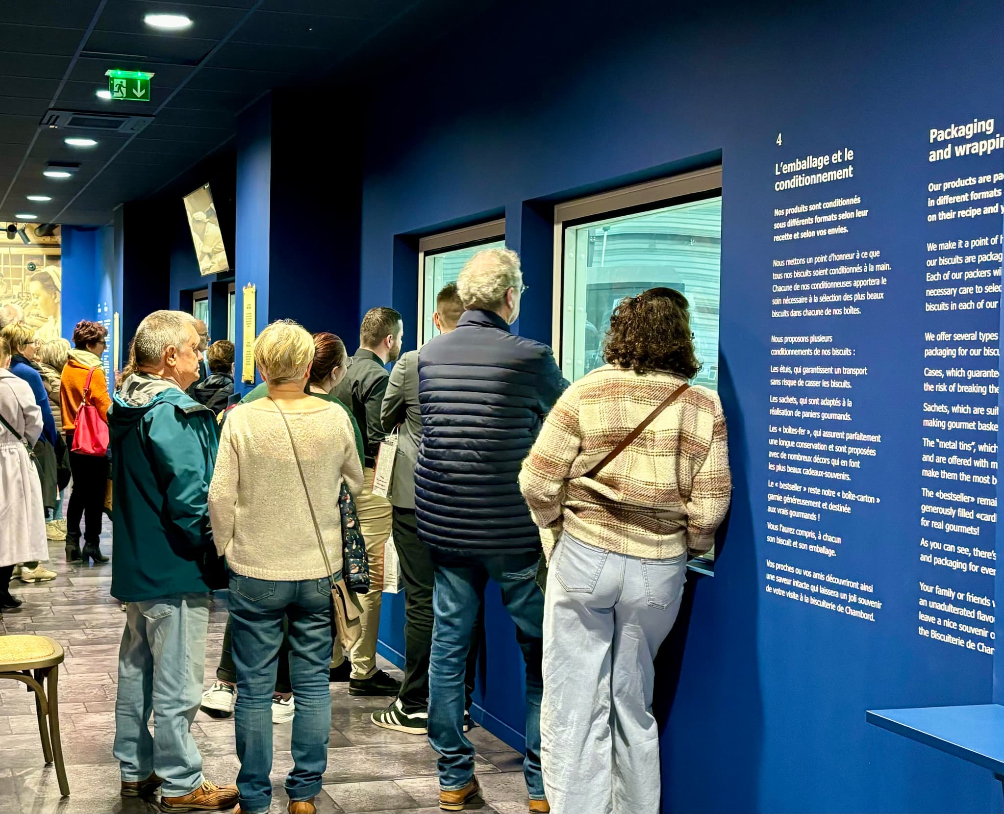 Couloir de visite