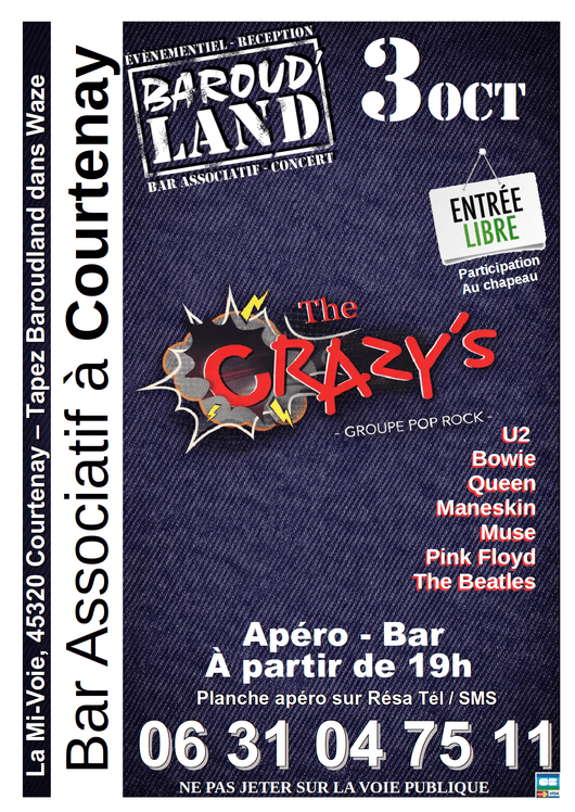 Courtenay Le Baroudland - concert