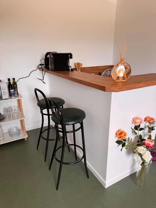 Cuisin et bar tout équipée