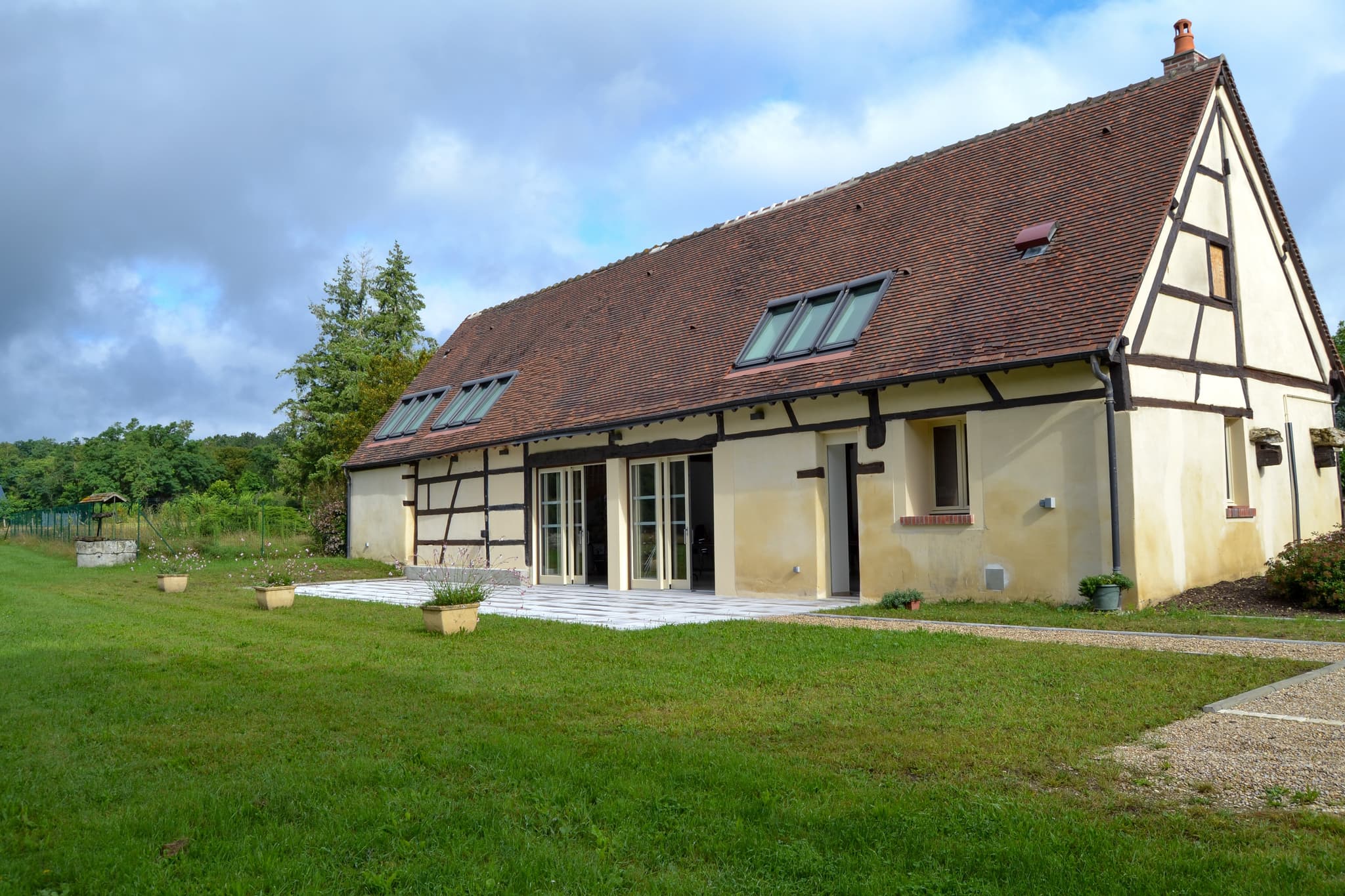 Arrière du gîte