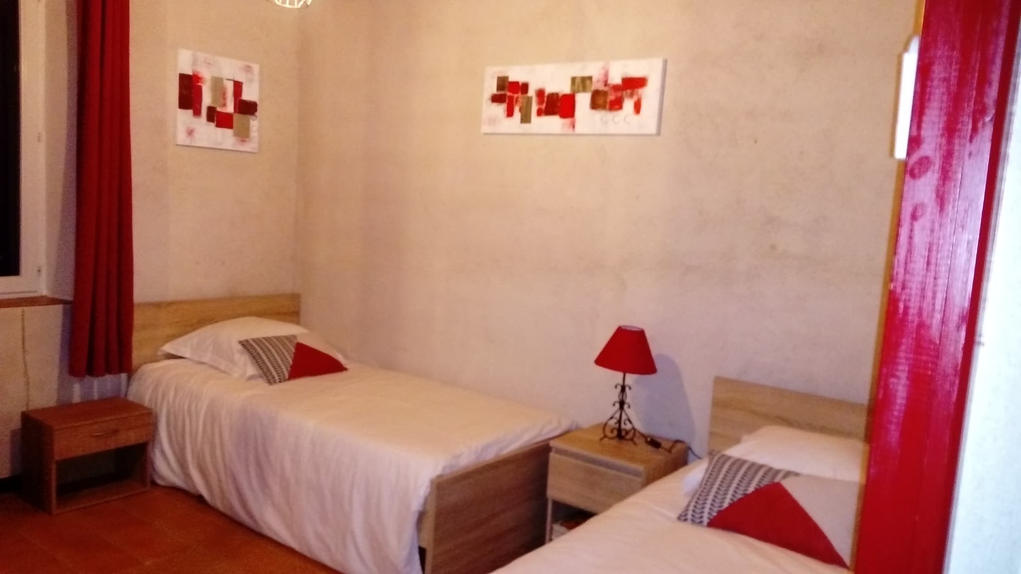 Chambre 2 lits