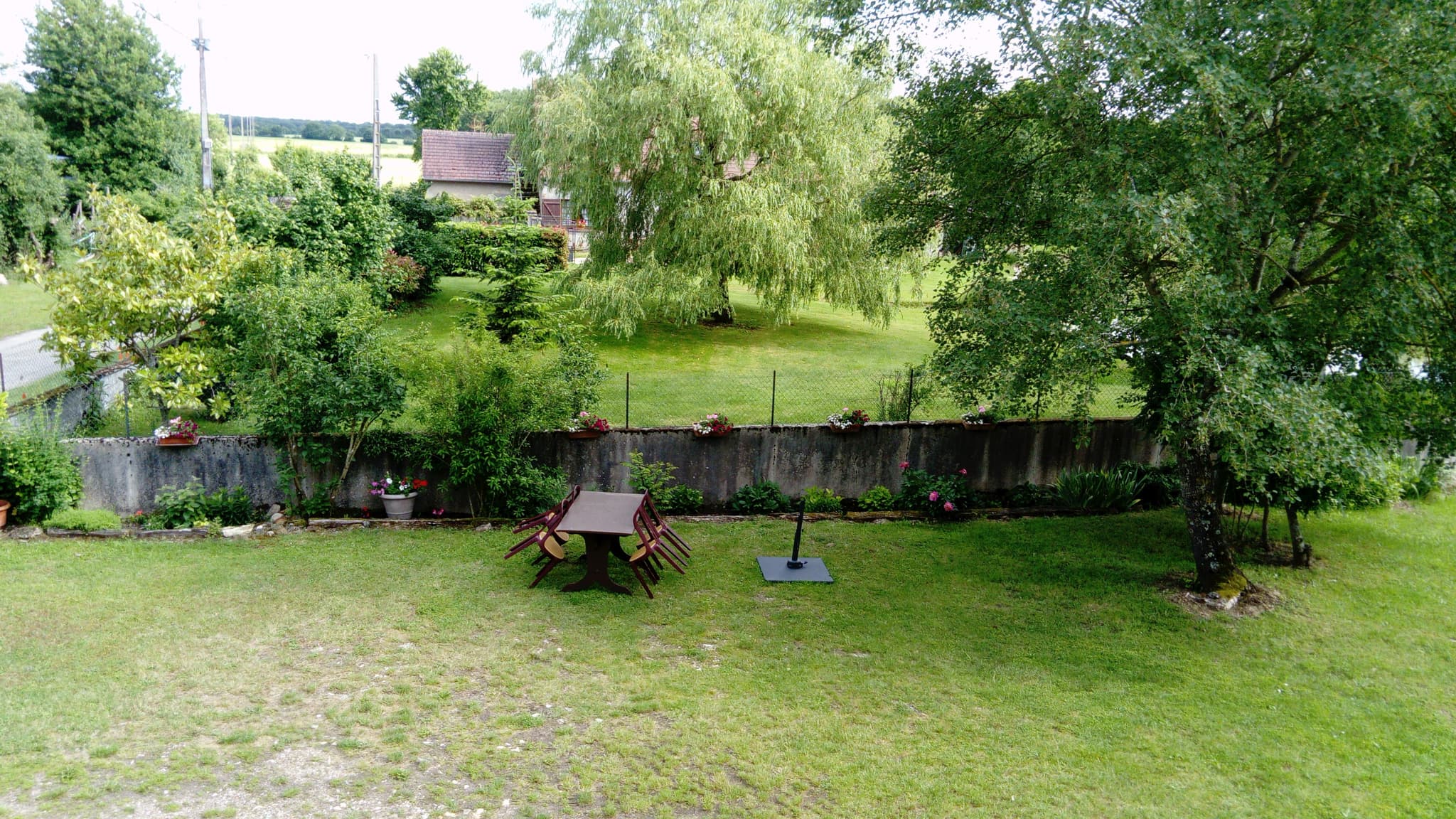 Vue du jardin