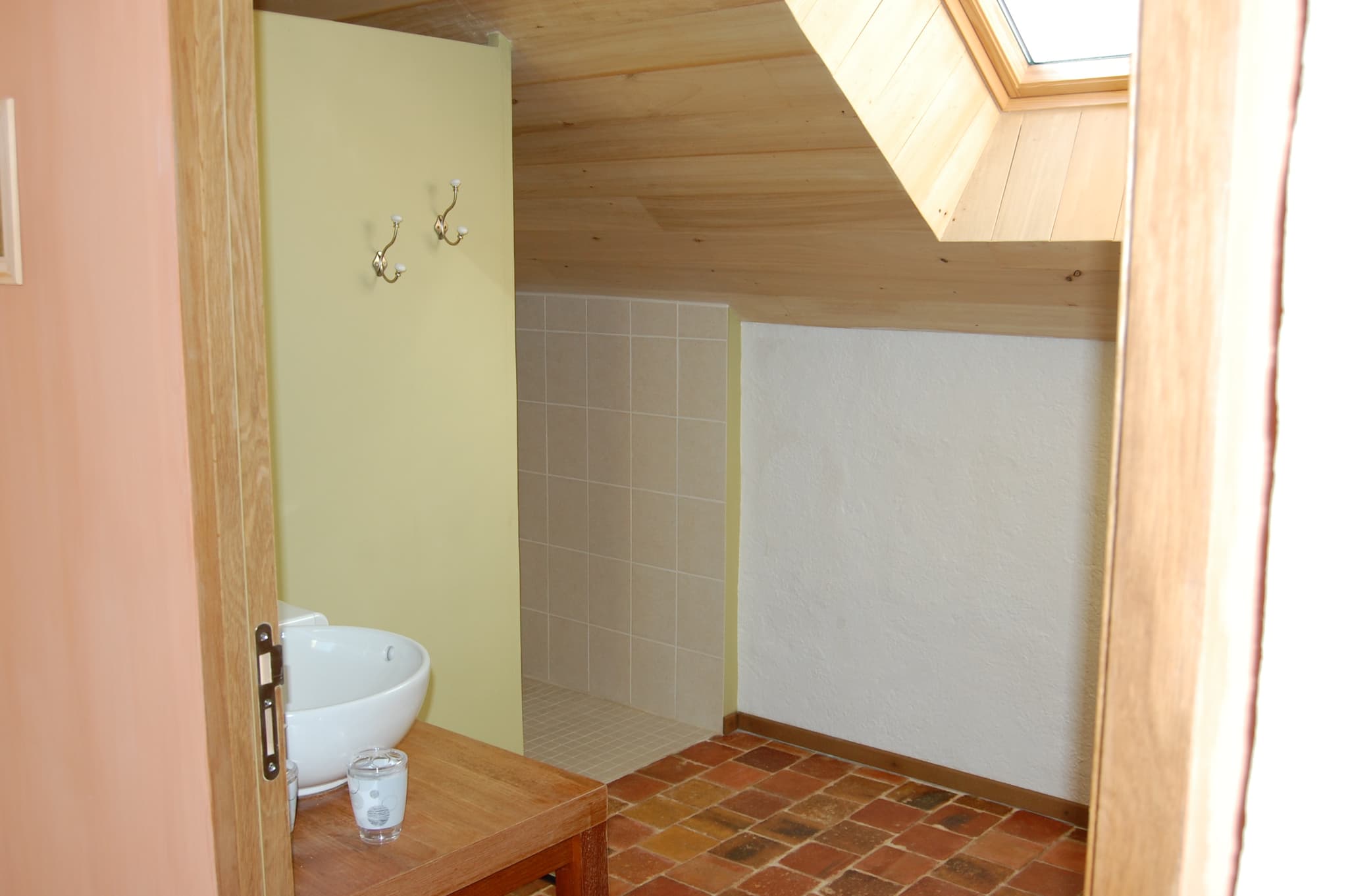 Douche à l'italienne