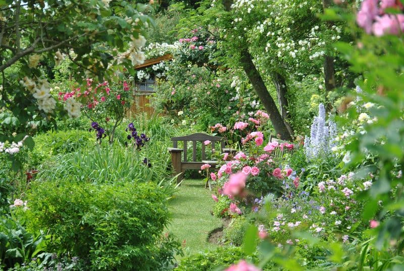 Jardin personnel André Eve