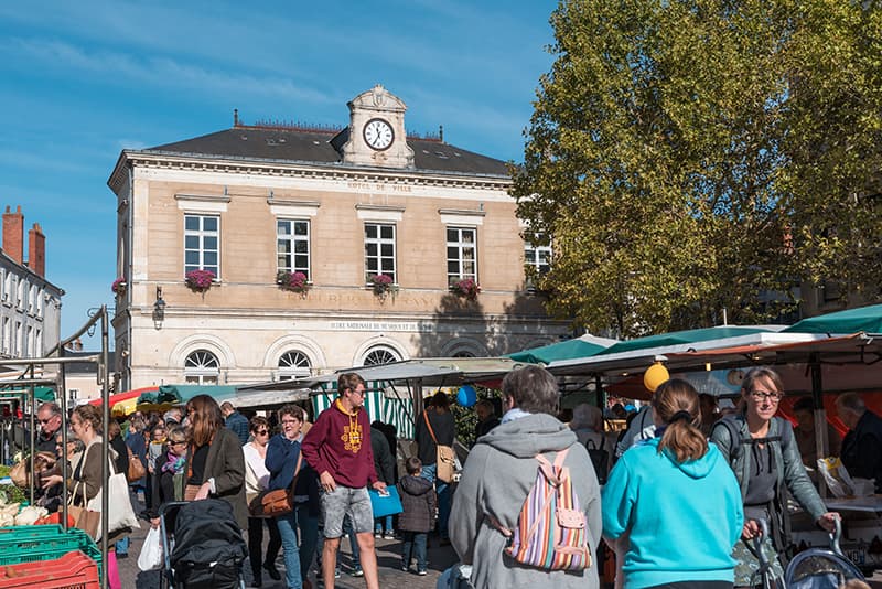 Marché place de la République