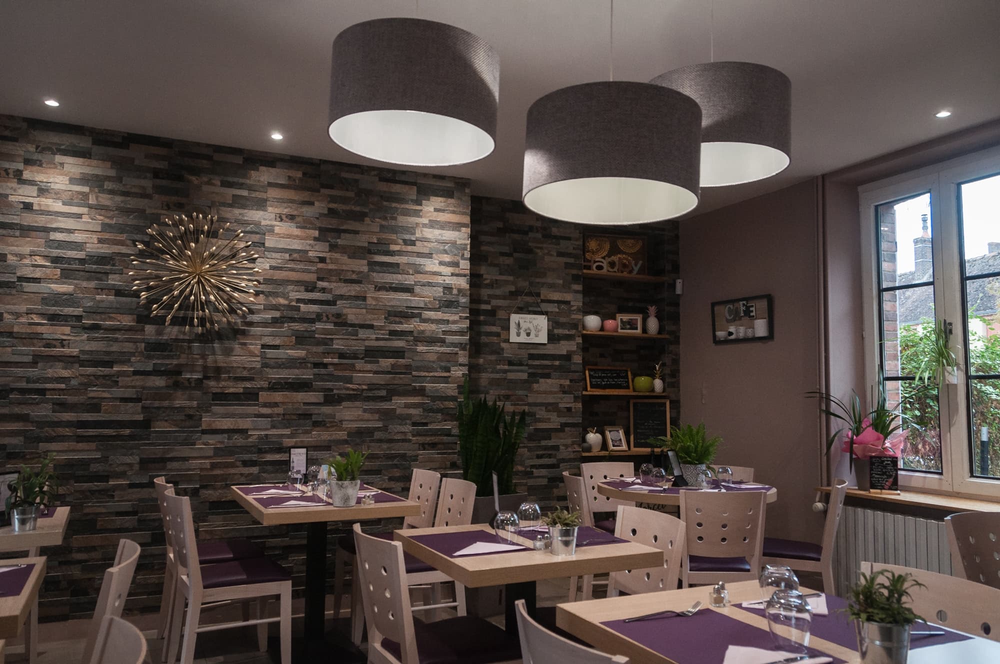 Intérieur du restaurant