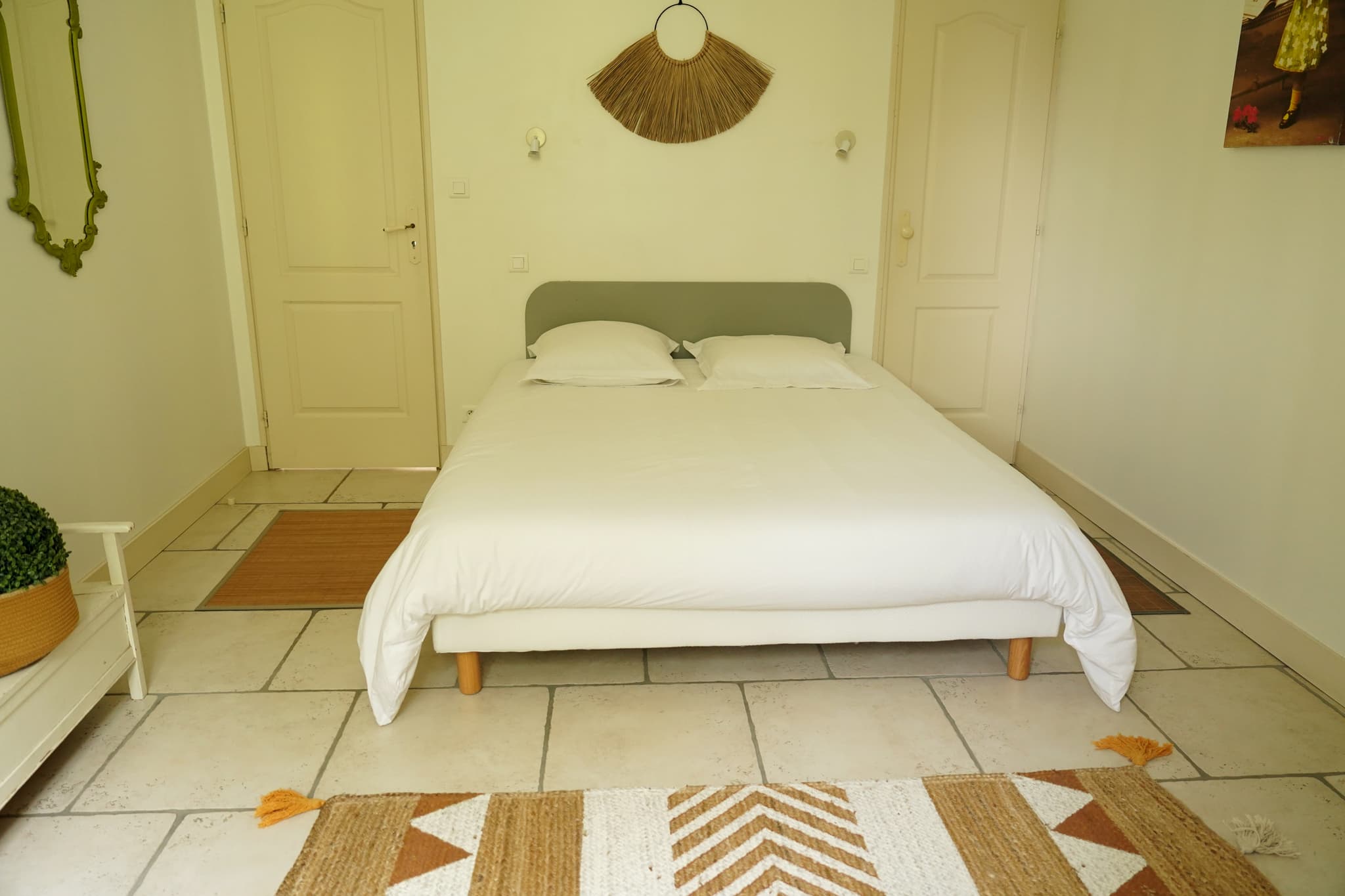 chambre beige