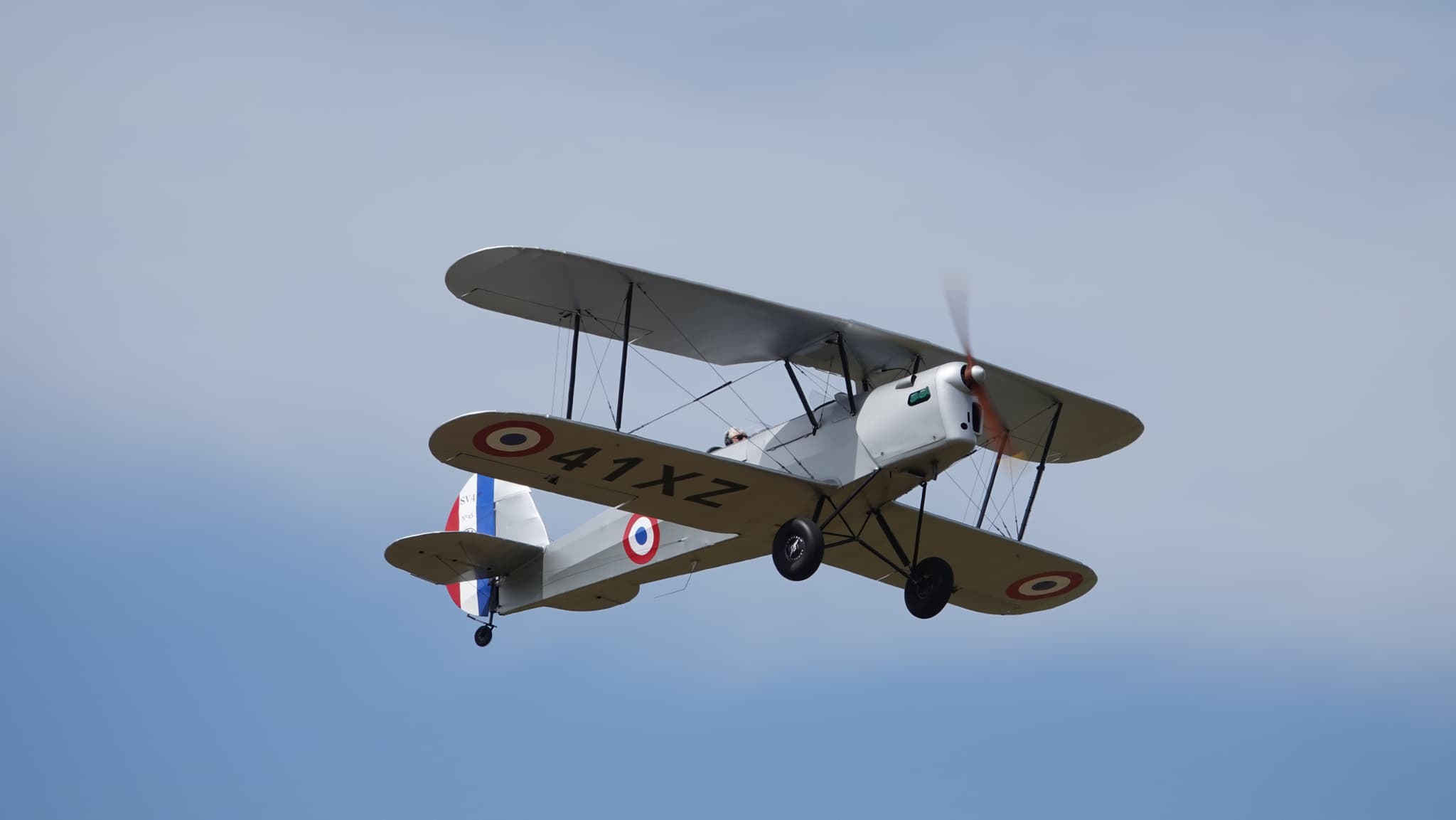 Stampe SV4-RS en vol