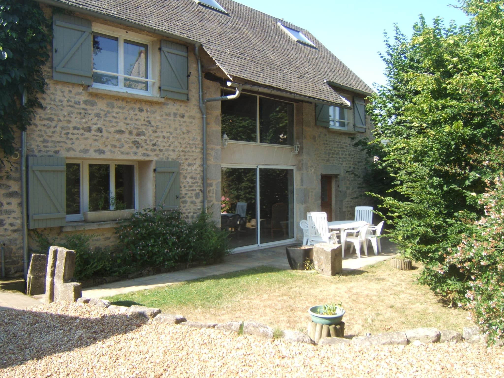 Facade côté jardin