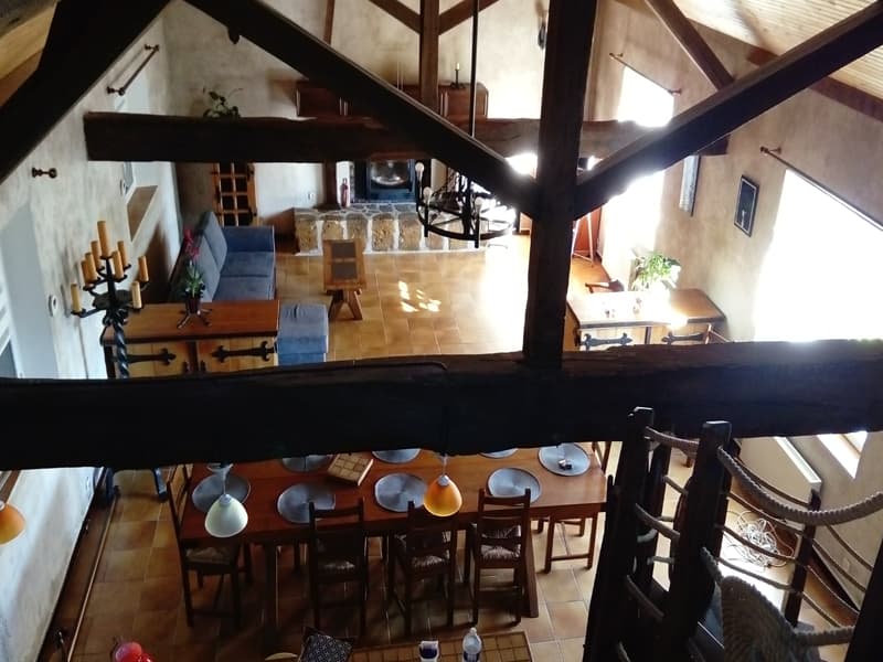 Vue salon/salle à manger