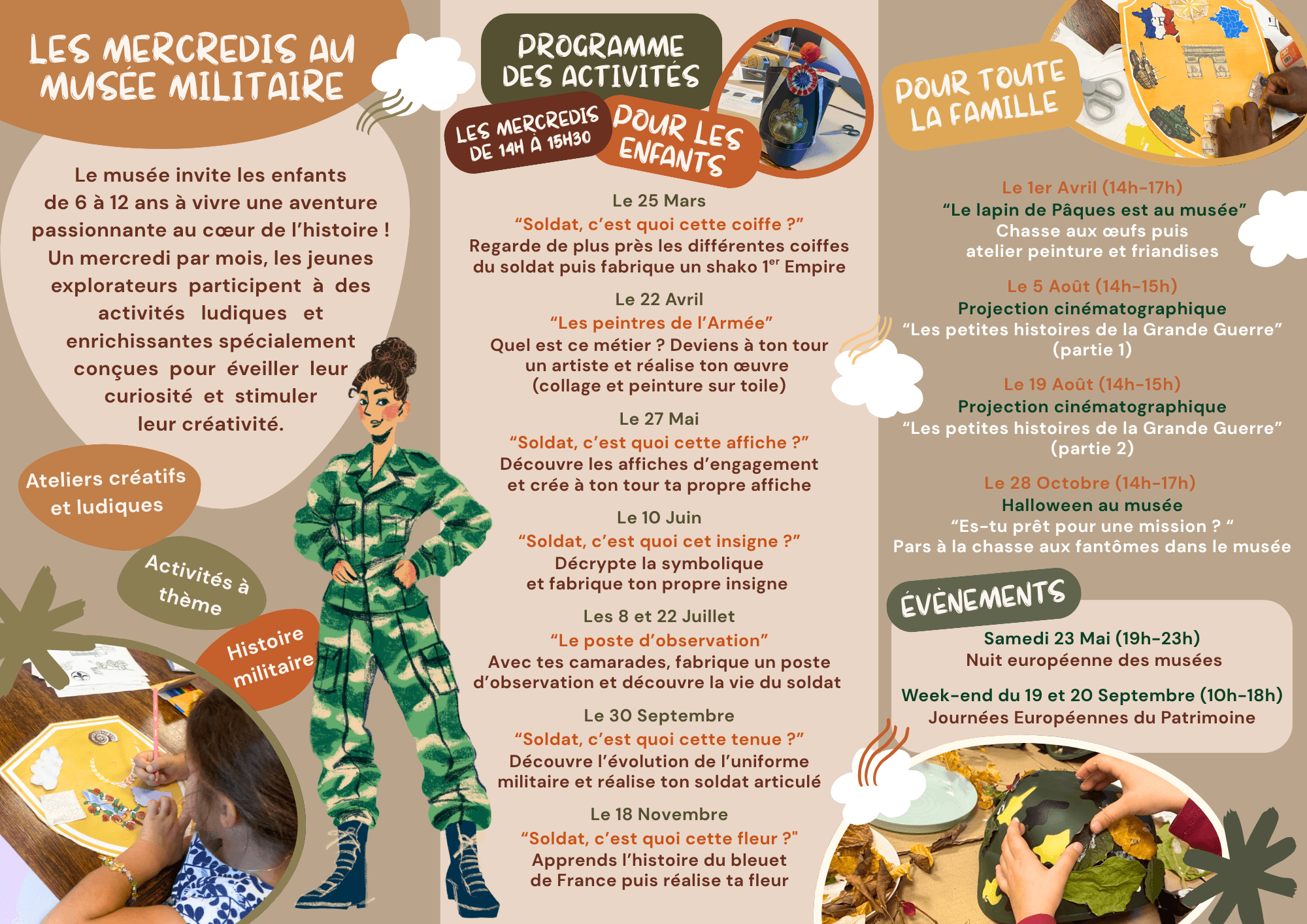 Les mercredis aux musées militaires - 2