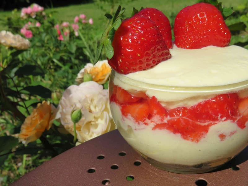 Dessert à la Table d'hôtes