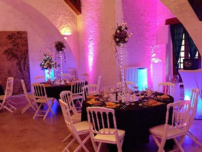 Diner salle Medievale