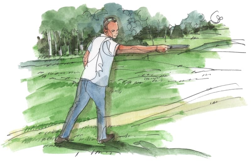 Disc golf Fontgombault