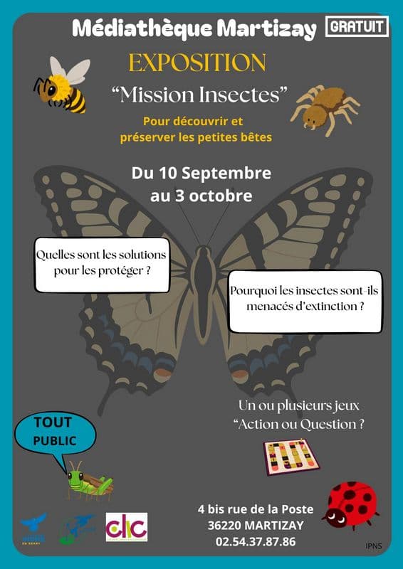 EXPOSITION Mission Insectes - 1