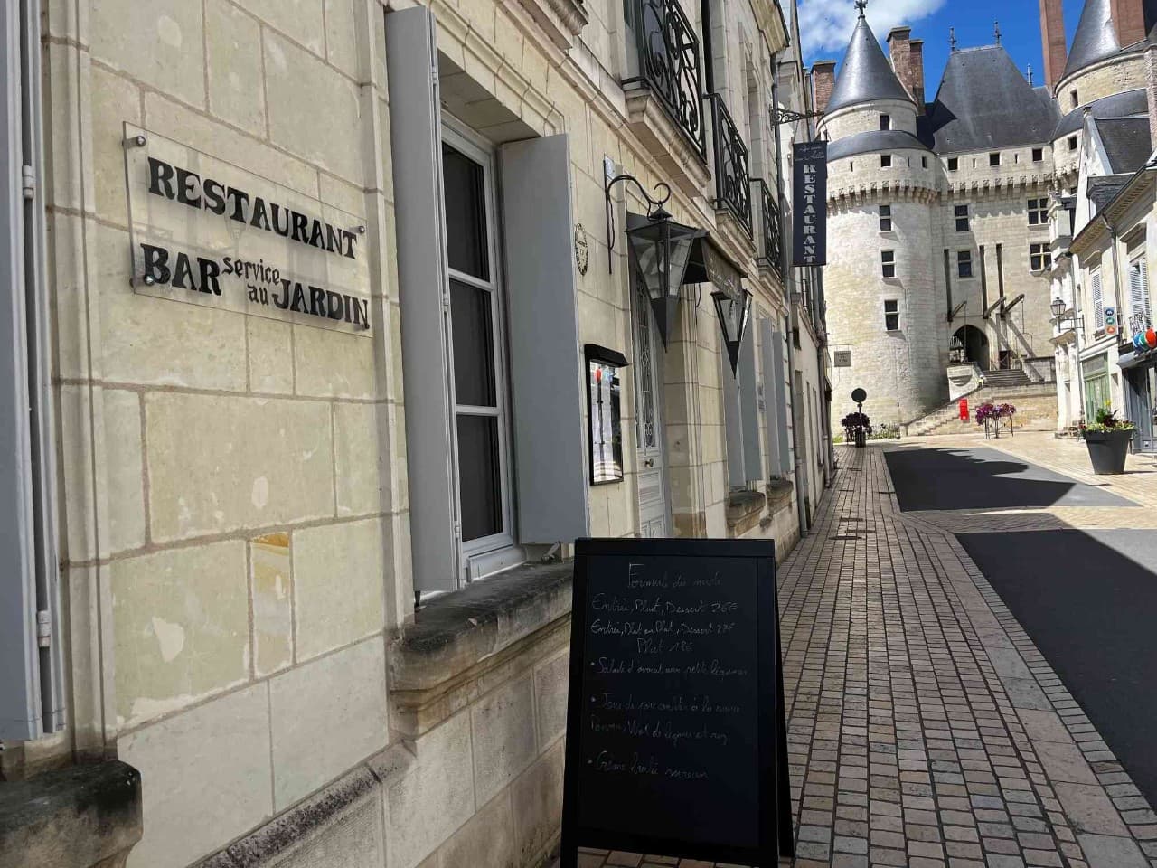 Entrée du restaurant