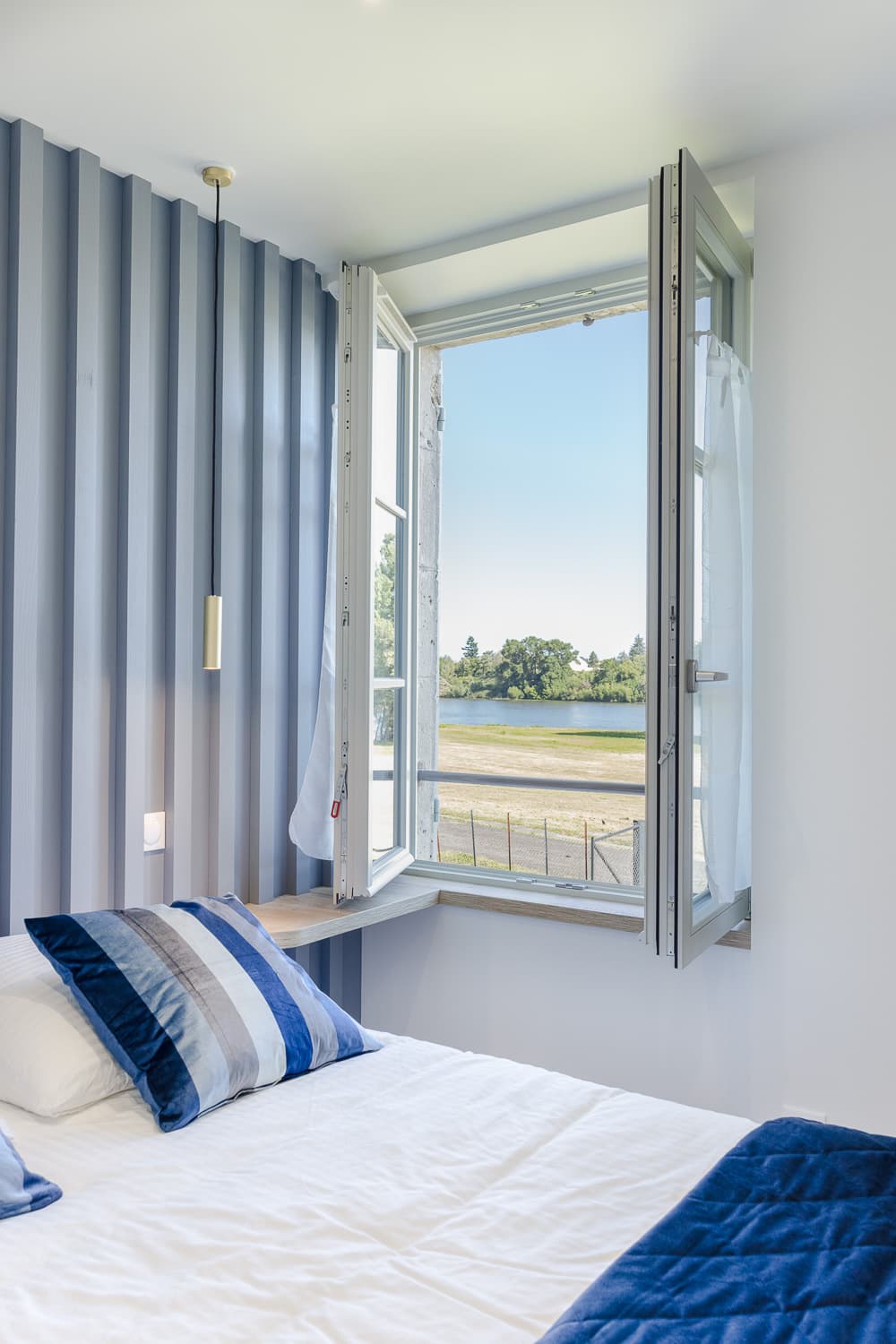 Chambre vue sur Loire