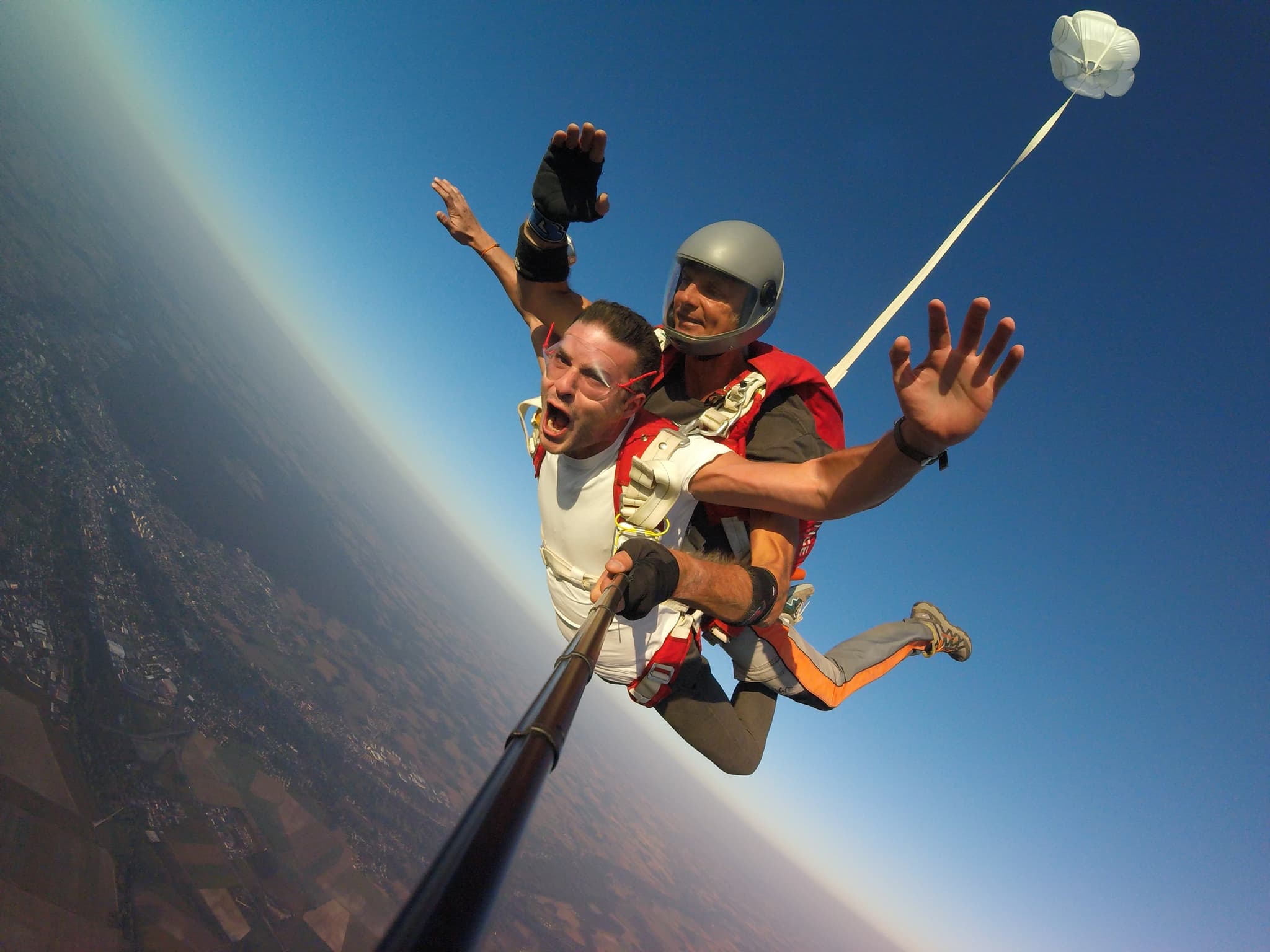 Saut en parachute