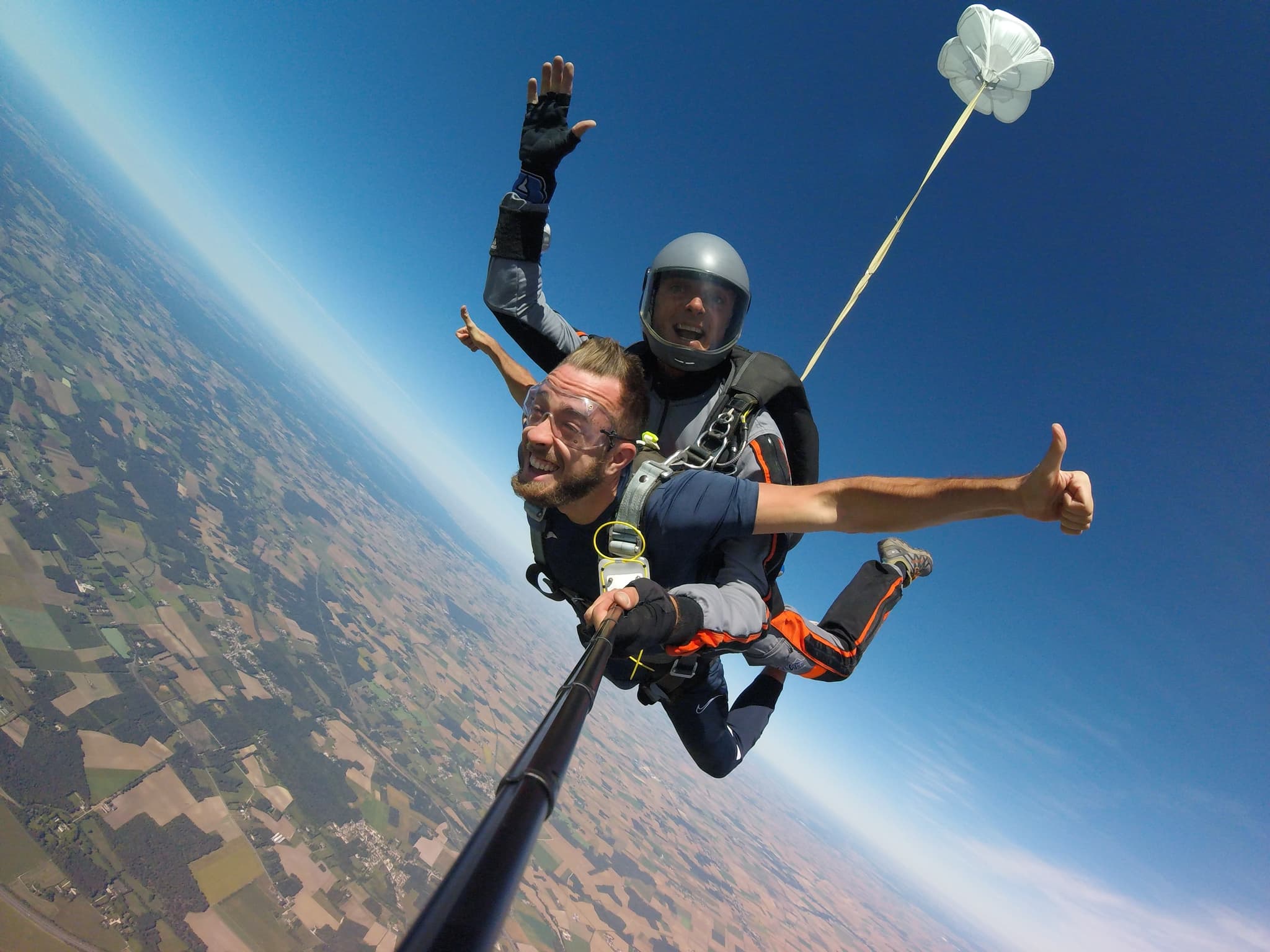 Saut en parachute
