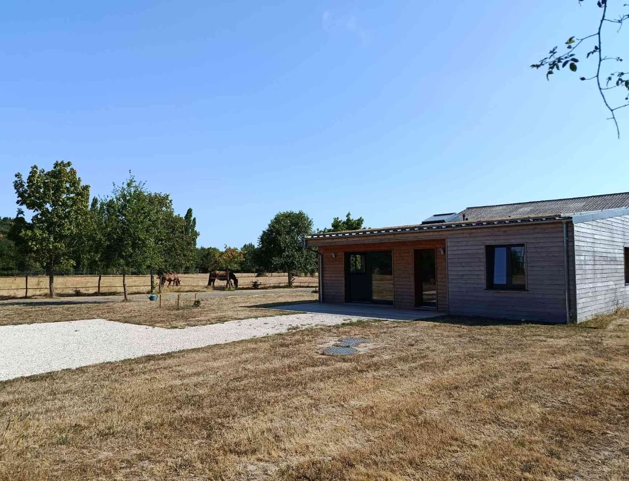 Façade gîte