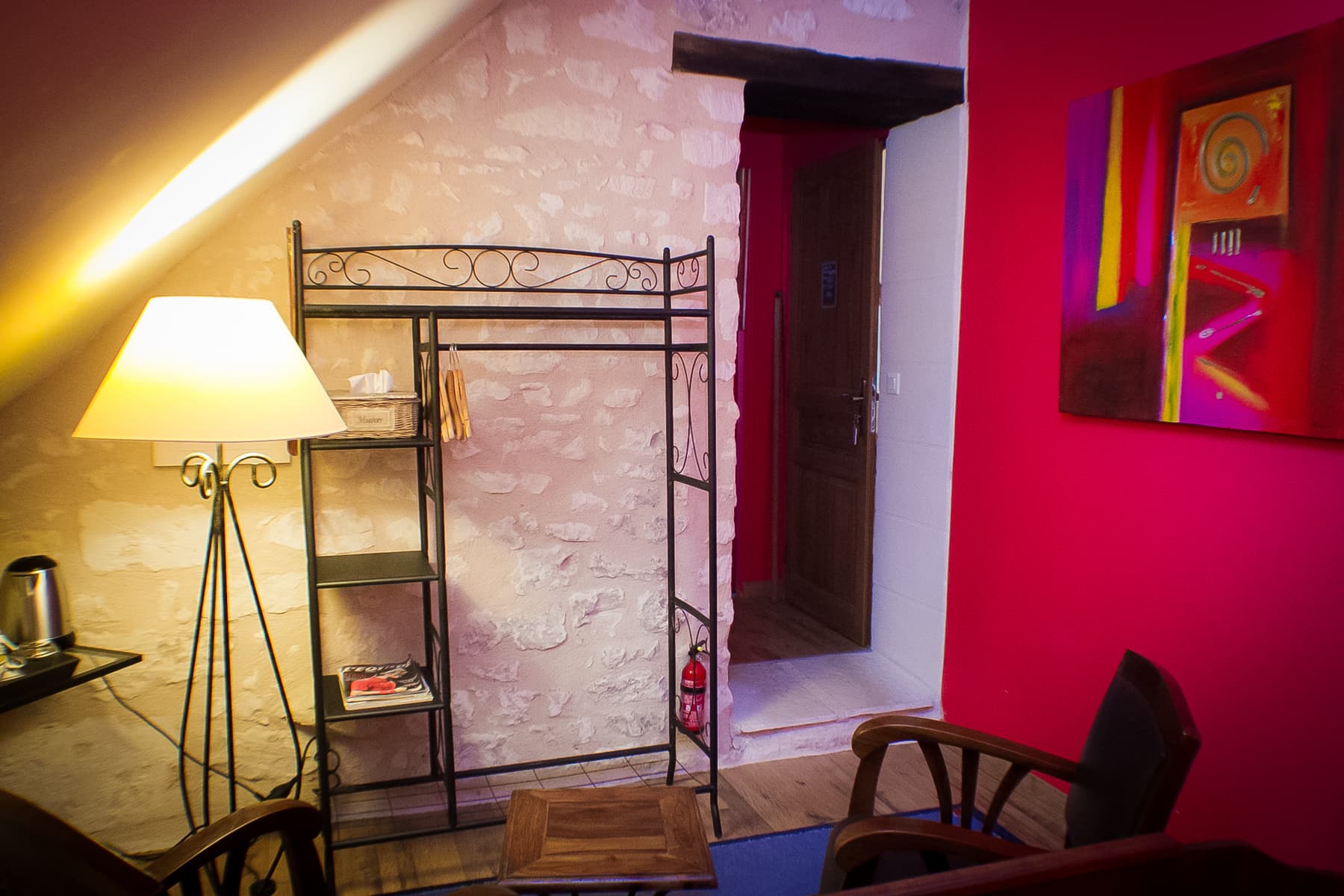 Ferme-de-couffy chambre la ronde