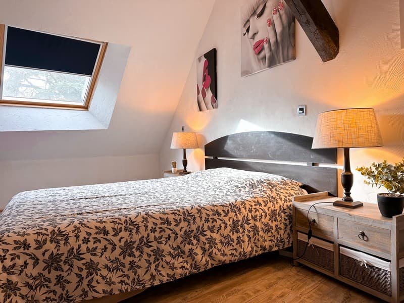 Gite de la Longère grande chambre
