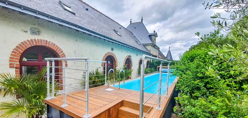 Gite de la Longère piscine