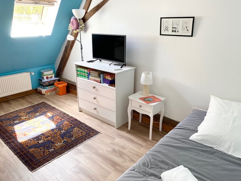 Gite-maison remparts-chambre2-loches-valdeloire